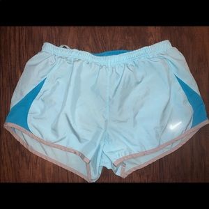 Light blue Nike shorts